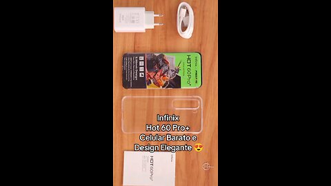 Infinix Hot 60 Pro+ Celular Barato e Design Elegante 😍💚