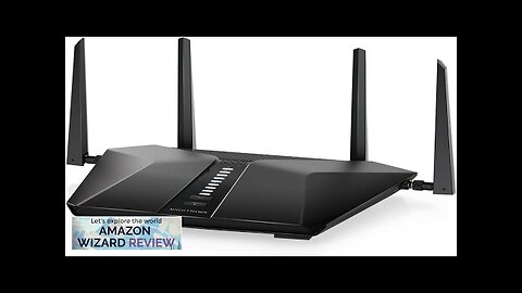 NETGEAR Nighthawk 6-Stream Dual-Band WiFi 6 Router (RAX54S) – AX5400 Wireless Speed Review