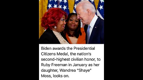 Ruby Freeman said it was all fraud FULTON COUNTY GEORGIA 2020 Election