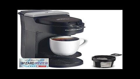 The Scoop 14 Ounce Coffee Maker by Hamilton Beach single serve Review