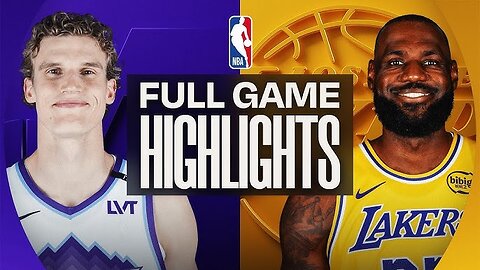 Utah Jazz vs Los Angeles Lakers game highlights