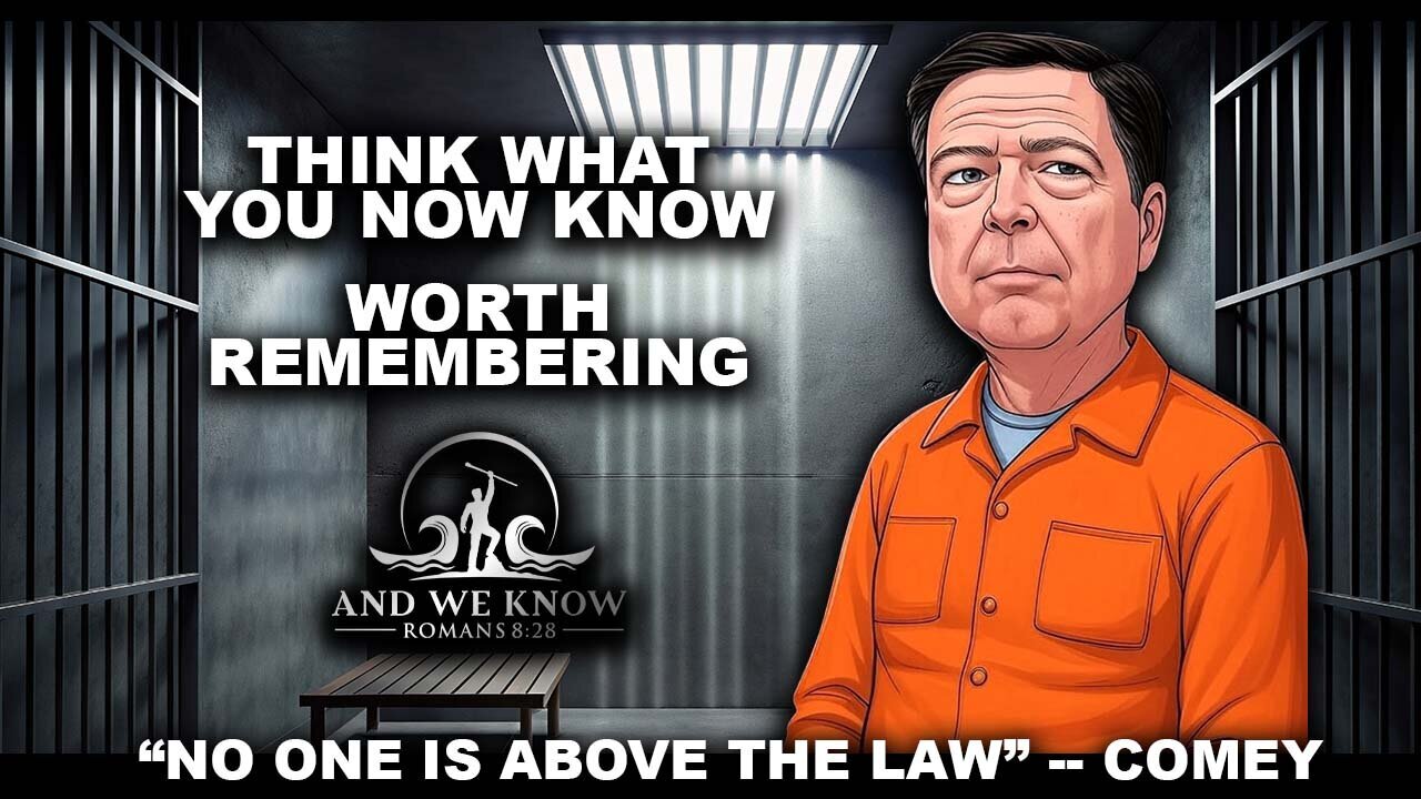 And We Know 9.26.25: COMEY going down, JUSTICE in AMERICA, 257 FBI agents disguised at J6!