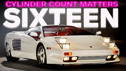 The Cizeta-Moroder V16T Proved Cylinder Count Matters — Full History — Revelations w/ Jason Cammisa