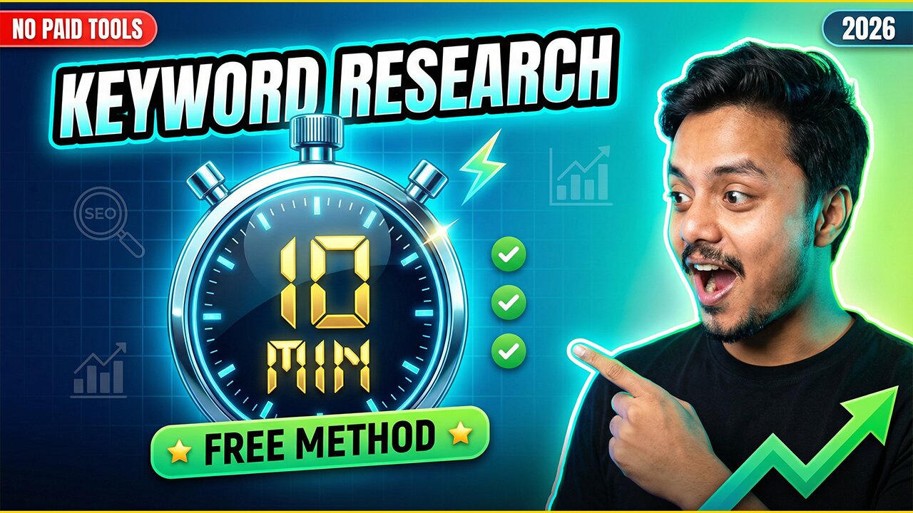 I Wasted 3 Months on Keyword Research... Then Found This 10-Minute Method 🎯