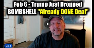 Trump Just Dropped BOMBSHELL "Already DONE Deal" - Brad Barton SHOCKING 2.6.25