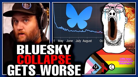 Bluesky Has COLLAPSED! Woke Ownerships Turns On Even More Woke Users In All Out War! It's Beautiful