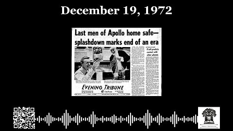 #OnThisDay December 19, 1972: Final Footsteps