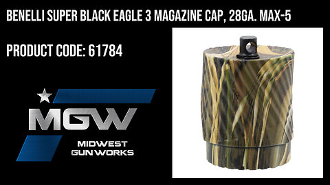 Benelli Super Black Eagle 3 Magazine Cap, 28ga. Max-5 - 61784