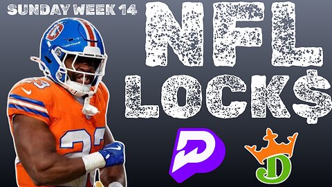 NFL SUNDAY WEEK 14 BEST BETS + TOP PLAYER PROPS