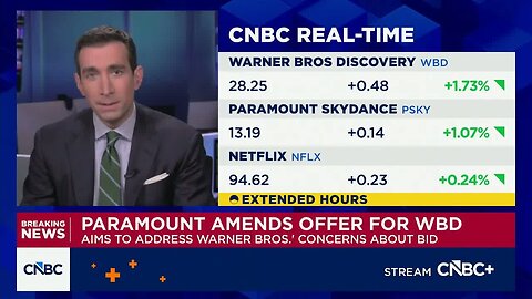 Paramount guarantees Larry Ellison backing in amended WBD bid