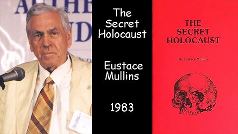 The Secret Holocaust Eustace Clarence Mullins 1983