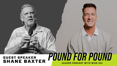 From Pressure to Purpose: Shane Baxter on Navigating Leadership and Life’s Darkest Moments