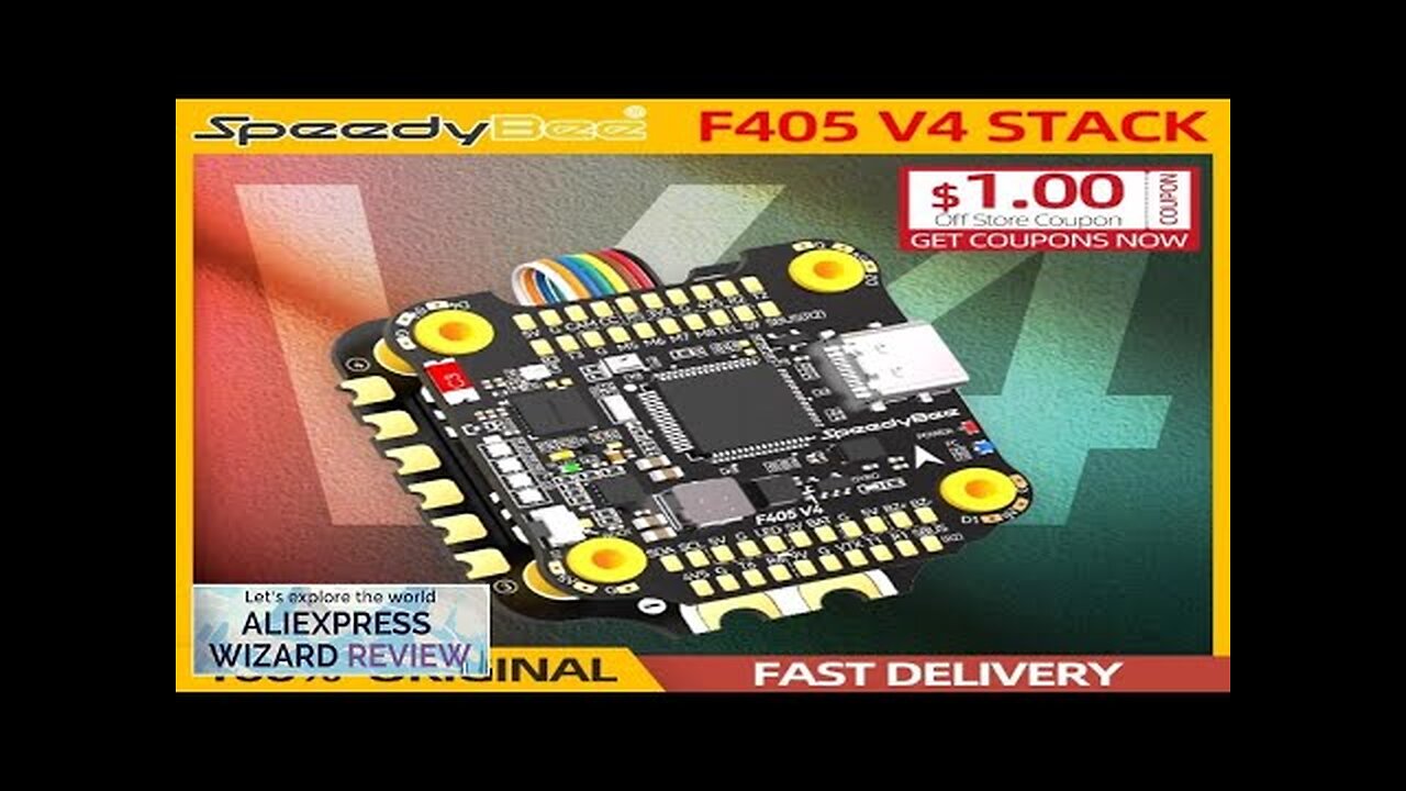 SpeedyBee F405 V4 BLS 55A Stack Flight Controller BLS 55A 4in1 ESC Review