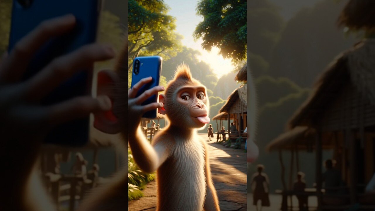 Monkey Found a Smartphone You Won’t Believe What Happened Next!