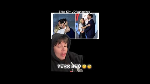 Erika Kirk & JD Vance Share INAPPROPRIATE Hug
