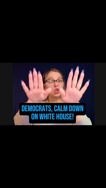 🚨 Democrats, CALM DOWN On White House 😅 #ASL #deaf #signlanguage
