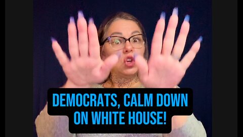 🚨 Democrats, CALM DOWN On White House 😅 #ASL #deaf #signlanguage