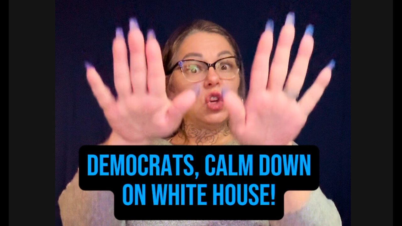 🚨 Democrats, CALM DOWN On White House 😅 #ASL #deaf #signlanguage