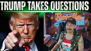 Trump Takes Questions