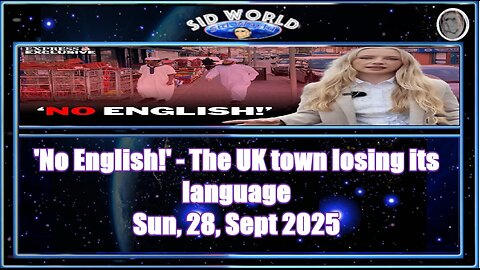 'No English!' - The UK town losing its language