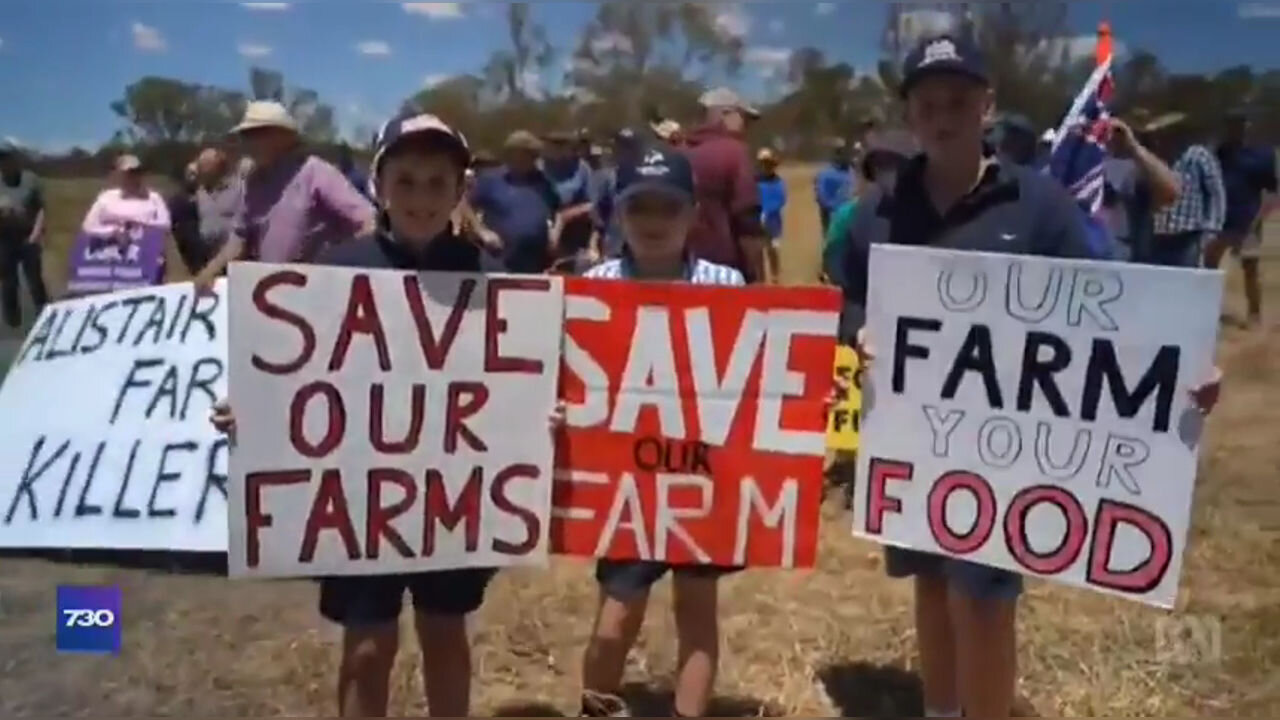Victorian farmers are denying Jacinta Allans VicGrid from accessing their properties
