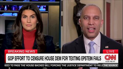 Hakeem Jeffries Says He Has ‘No Recollection’ of Soliciting Jeffrey Epstein’s Support Thru Email