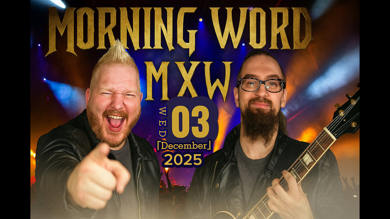 Morning Word 12/3/2025. Healing of a Man on the Sabbath.