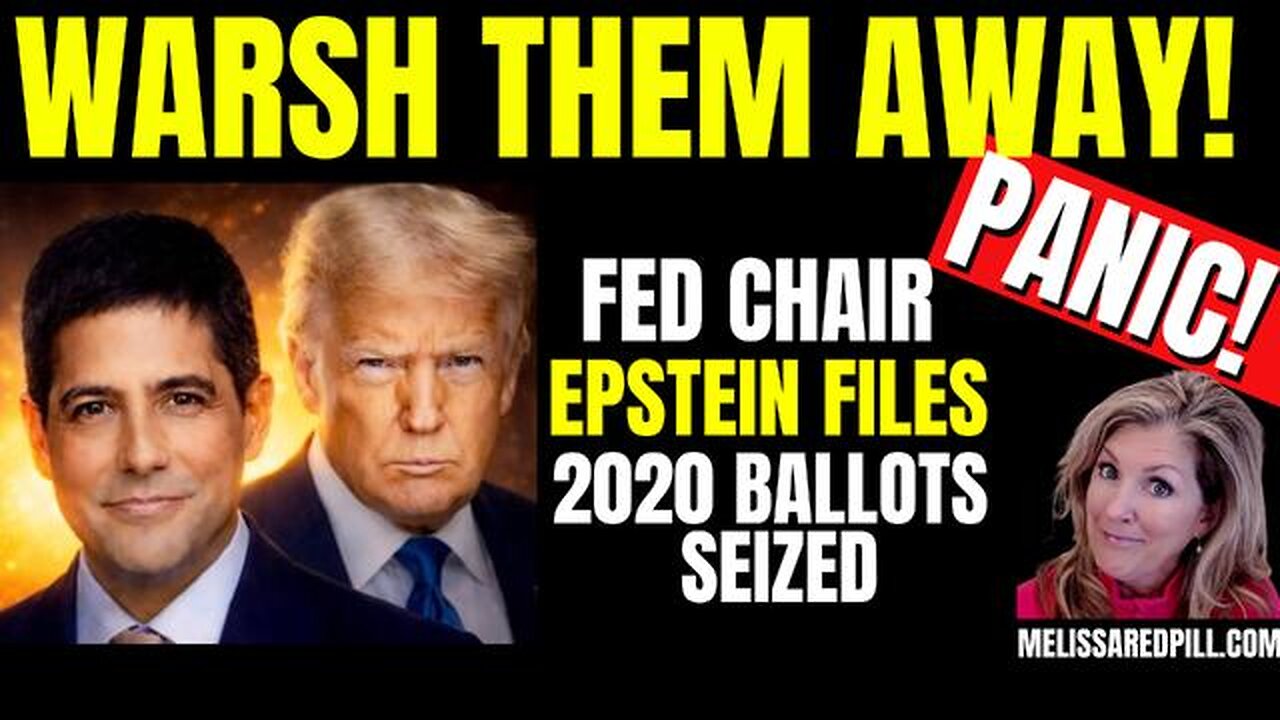 Warsh Them Away Fed Chair, FBI Raid, Epstein Bomb 2-1-26 | MELISSA REDPILL