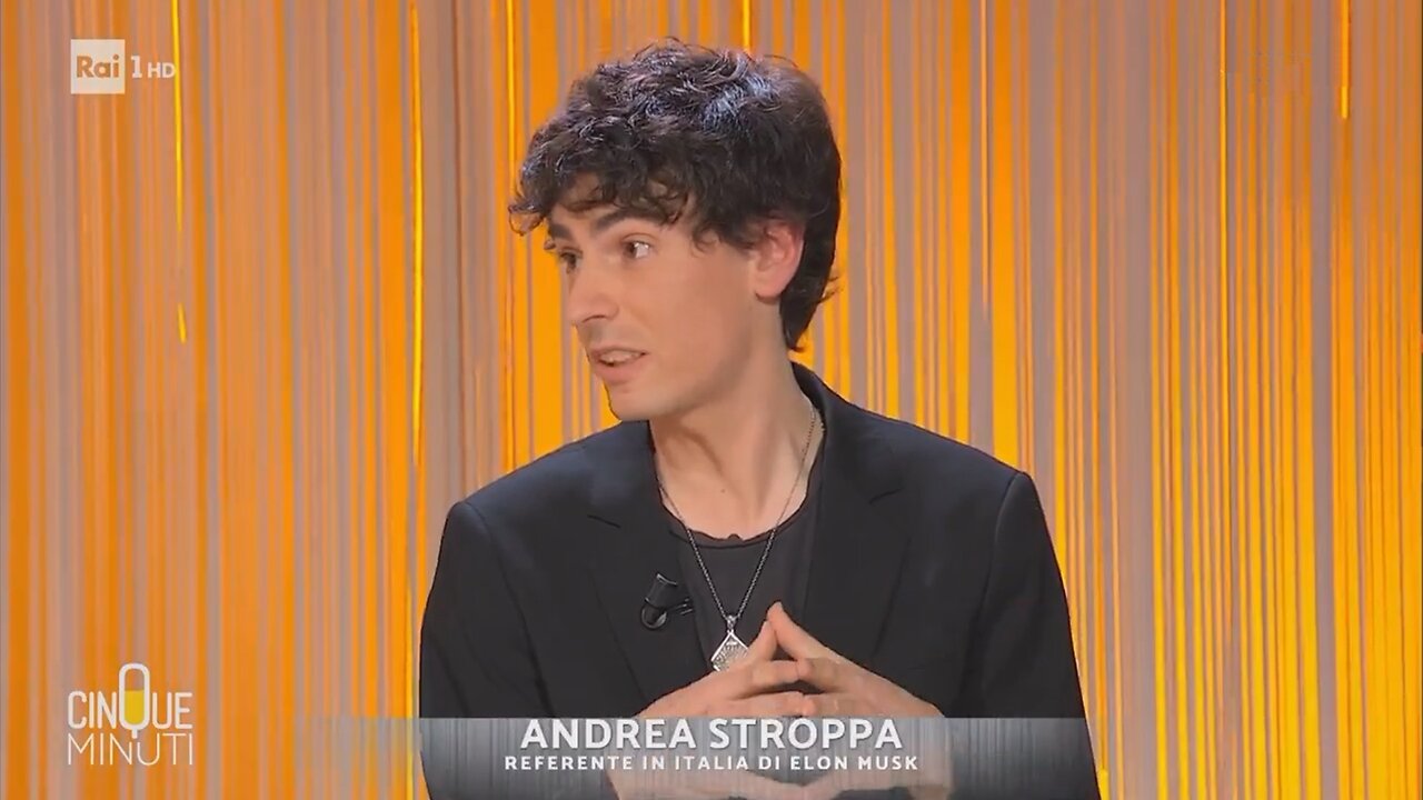 🔴 Andrea Stroppa a "5 minuti" su Rai1 (09.01.2025)