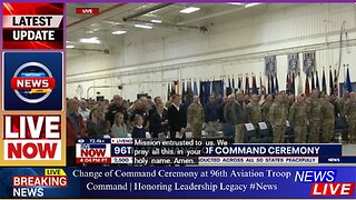 Change of Command Ceremony at 96th Aviation Troop Command | Honoring Leadership Legacy #News