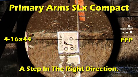 Primary Arms SLx Compact 4-16x44 BPR-Mil Reticle
