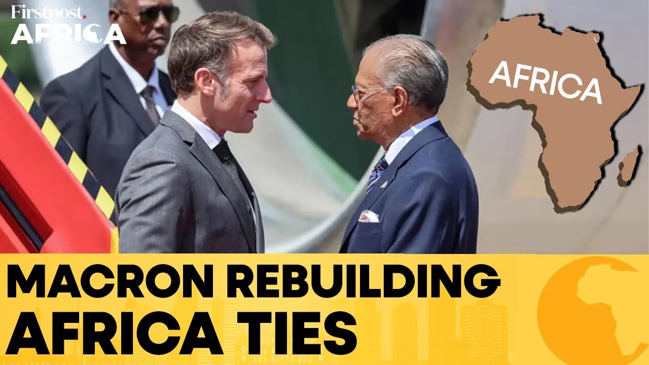 France's Emmanuel Macron Begins Africa Visit To Rebuild Ties | Firstpost Africa