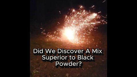 How to Make the Ultimate Black Powder Substitute... Golden Powder!