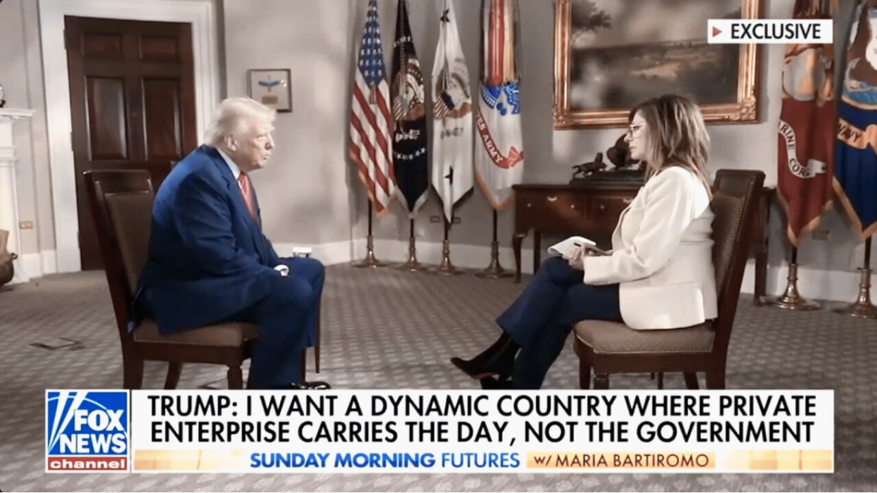 Sunday Morning Futures Exclusive Interview With President Trump - March 9th 2025