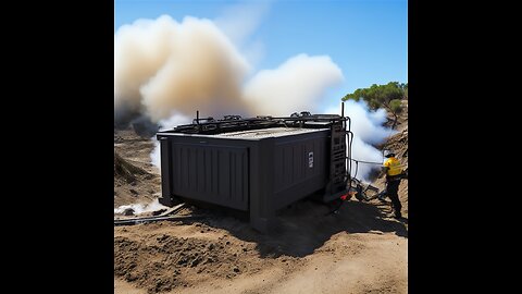 FEMA Generator Almost Rolls Over on job site near Palisades Fire.