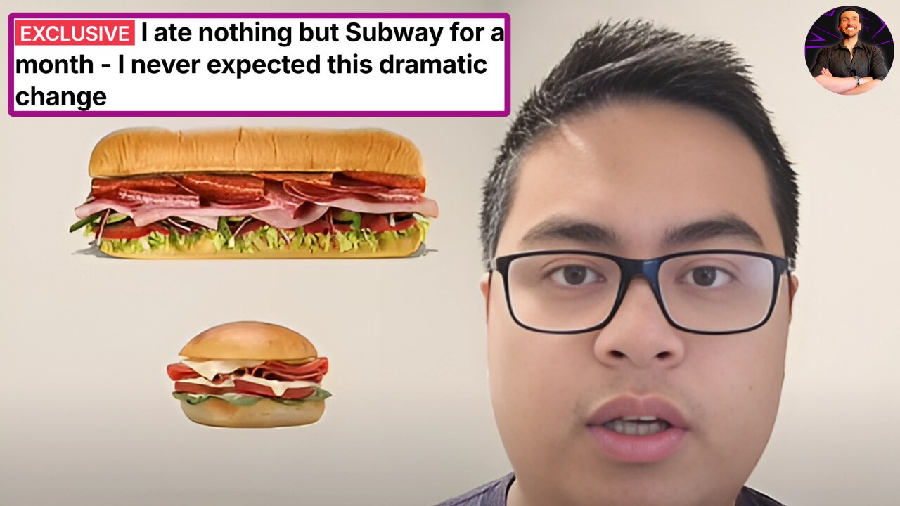 He Ate Nothing But Subway For 30 Days and You Won't Believe What Happened!