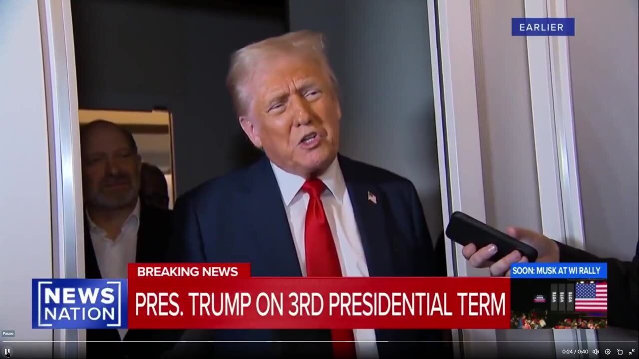 Trump - 'I think we've had the best almost 100 days of any president