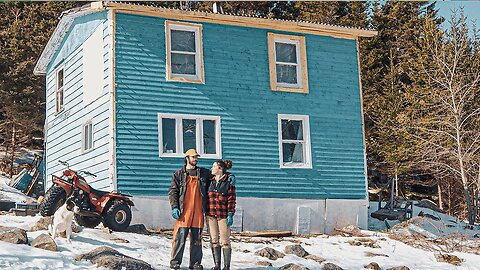 I Bought an Abandoned House on a Remote Island - Surviving Winter