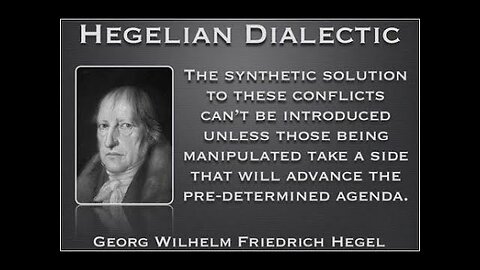 Hegelian dialectic- (Ordo ab chao), cz titulky