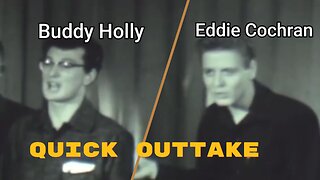 Highlights ~ Buddy Holly -Eddie Cochran ~ RARE Outtake