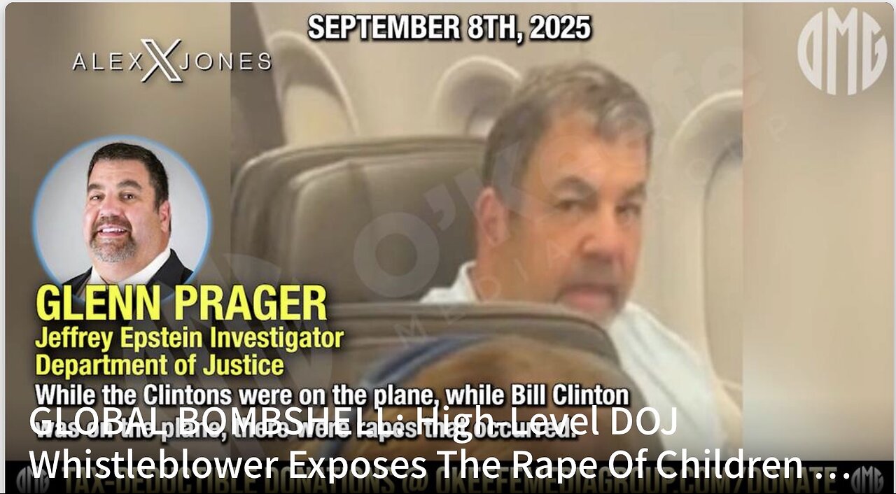 Whistleblower Exposes The Rape Of Children On Epstein's Plane