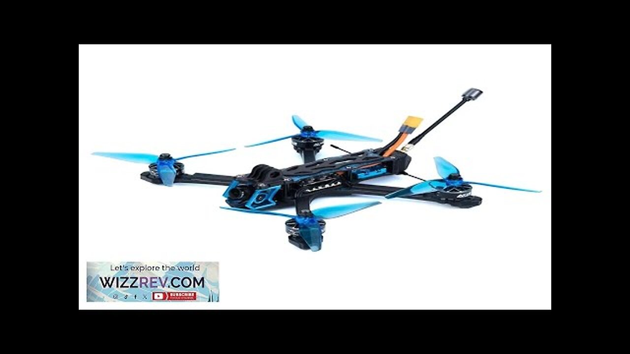 Axisflying Manta 5 SE Suqeshed X Smurfs PNP FPV Racing Drone Review