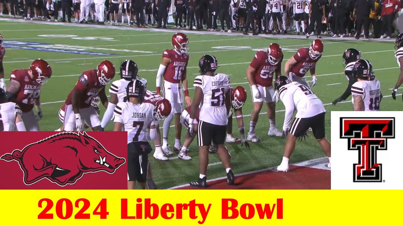 Texas Tech vs Arkansas Football Game Highlights, 2024 Liberty Bowl