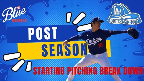 BMP Live: Analysis Of The Dodgers’ Starting Rotation Options