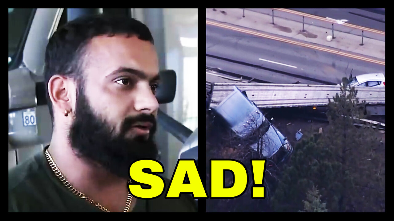 This Non-Citizen, Non-English Speaking Truck Driver Has A Sob Story