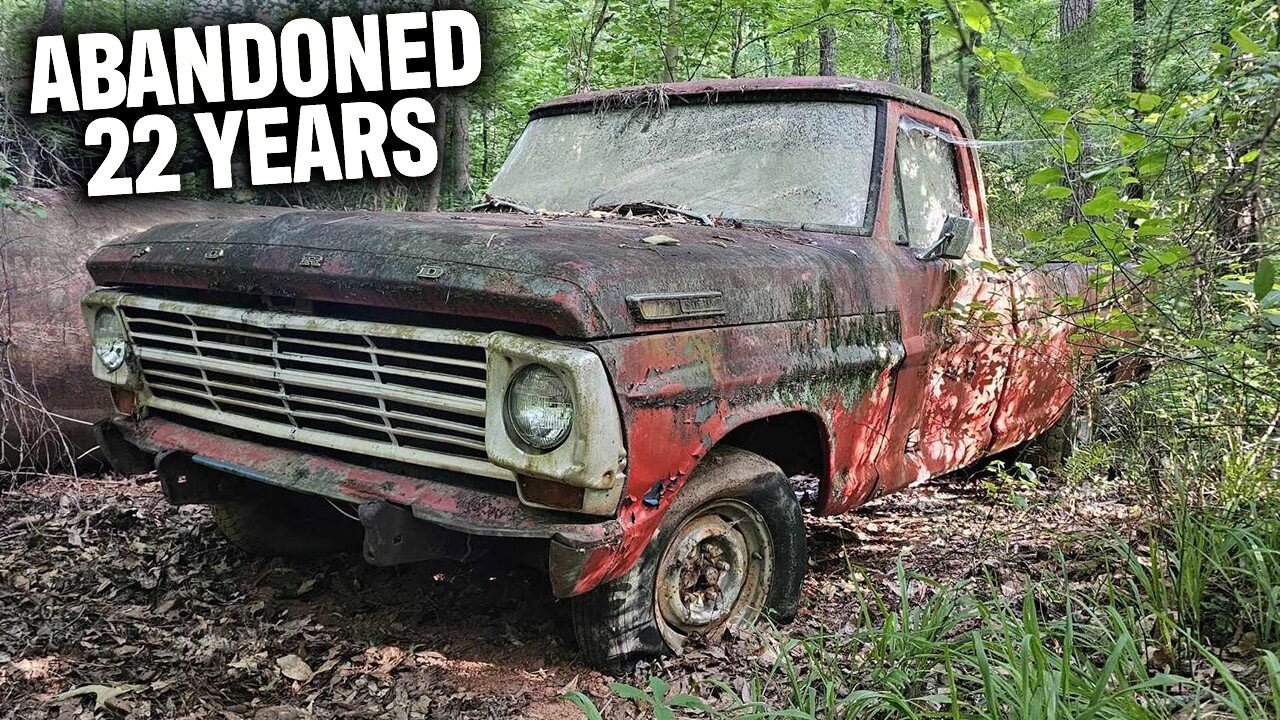Will It Start? Abandoned 22 YEARS 1969 FORD F100