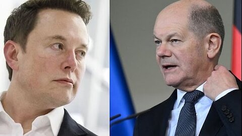 German Chancellor Olaf Scholz Slams Elon Musk's Far-Right Support!