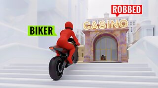 He Robbed a Casino in 4 Minutes Using a Motorcycle and Disappeared Forever