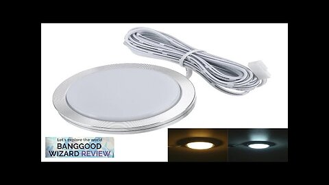 12V LED Cabin Ceiling Lamp Down Light Caravan/Camper/Trailer/Car Cool White 8 Review