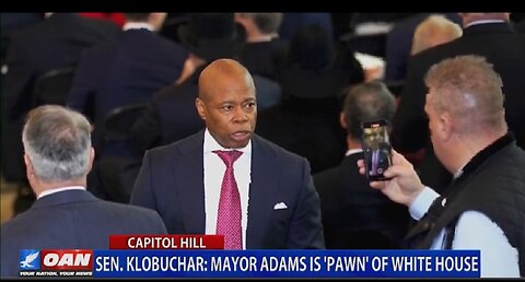 SEN KLOBUCHAR: ADAMS IS PAWN OF WHITE HOUSE